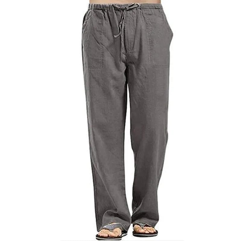 ALESIO - Gerade Freizeithose mit mehreren Taschen