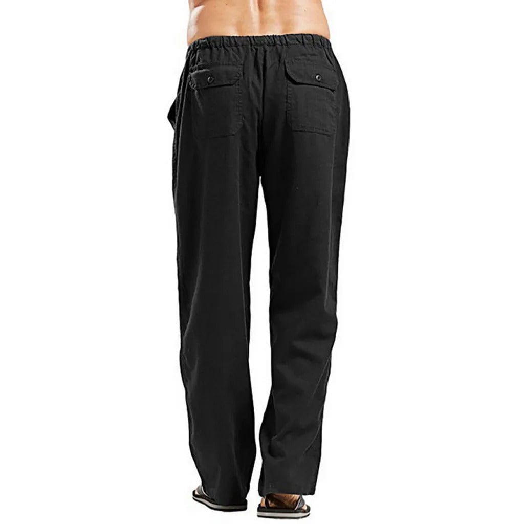 ALESIO - Gerade Freizeithose mit mehreren Taschen