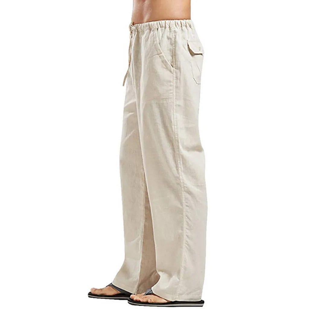 ALESIO - Gerade Freizeithose mit mehreren Taschen