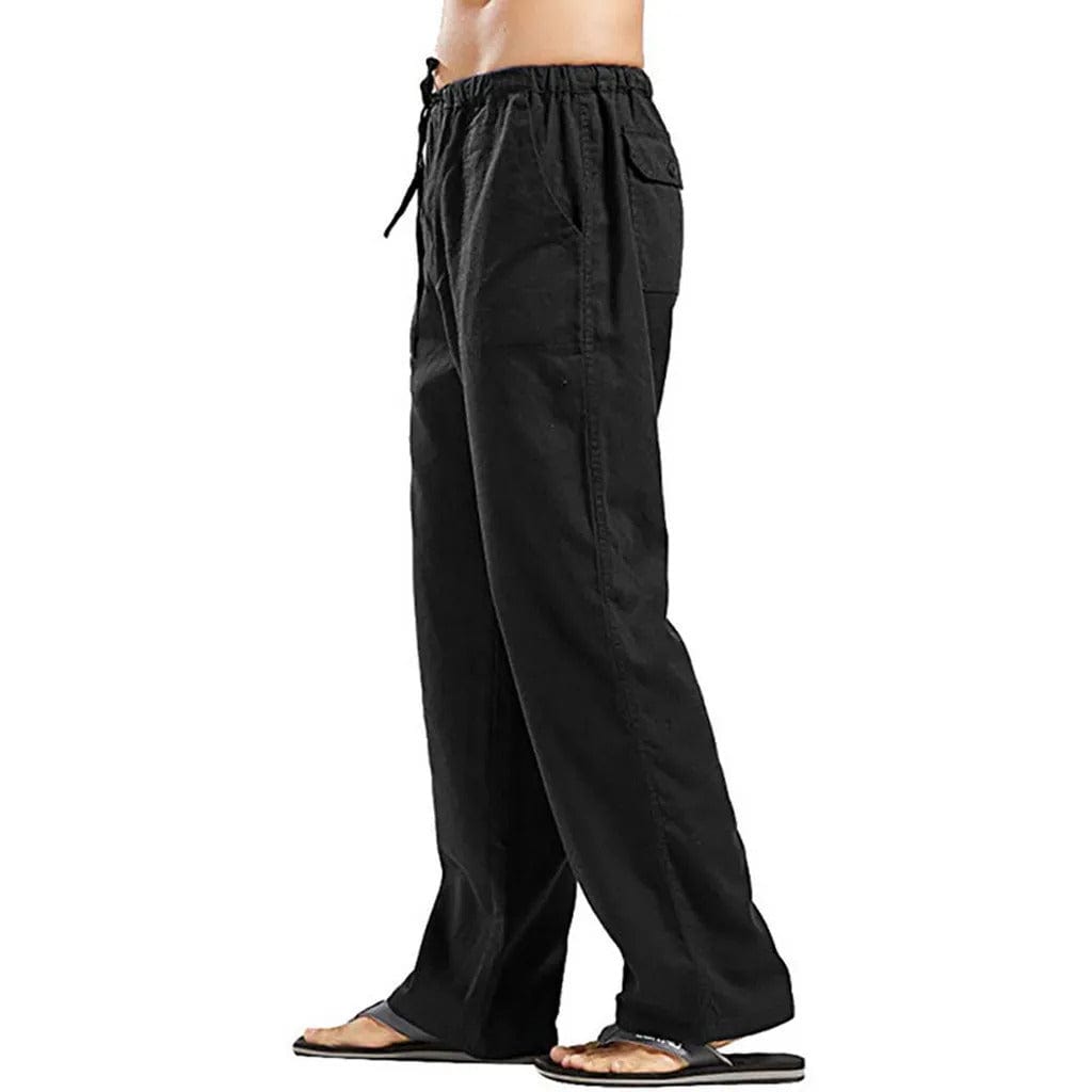 ALESIO - Gerade Freizeithose mit mehreren Taschen