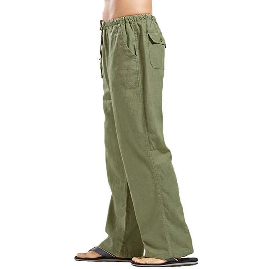 ALESIO - Gerade Freizeithose mit mehreren Taschen