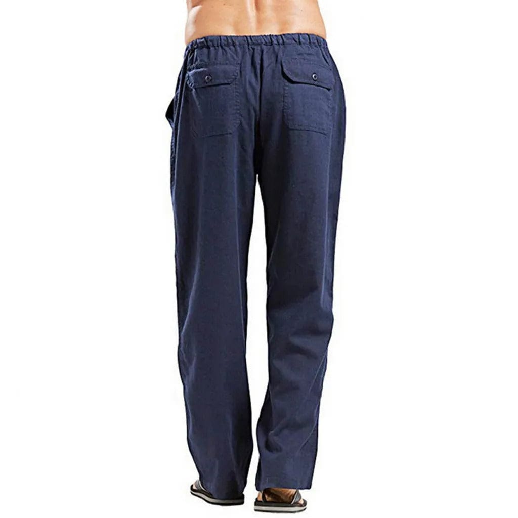 ALESIO - Gerade Freizeithose mit mehreren Taschen