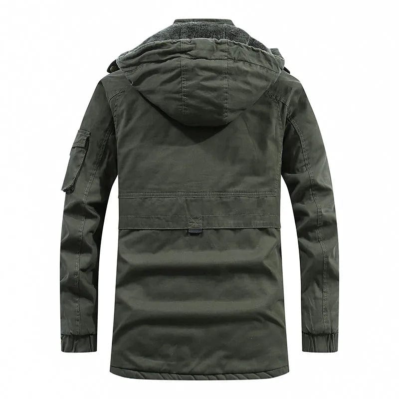 AMIEL - Mittellange Jacke mit Fellfutter 2024