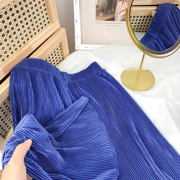 ANGELICA - Lässige Hose mit geradem, weitem Bein