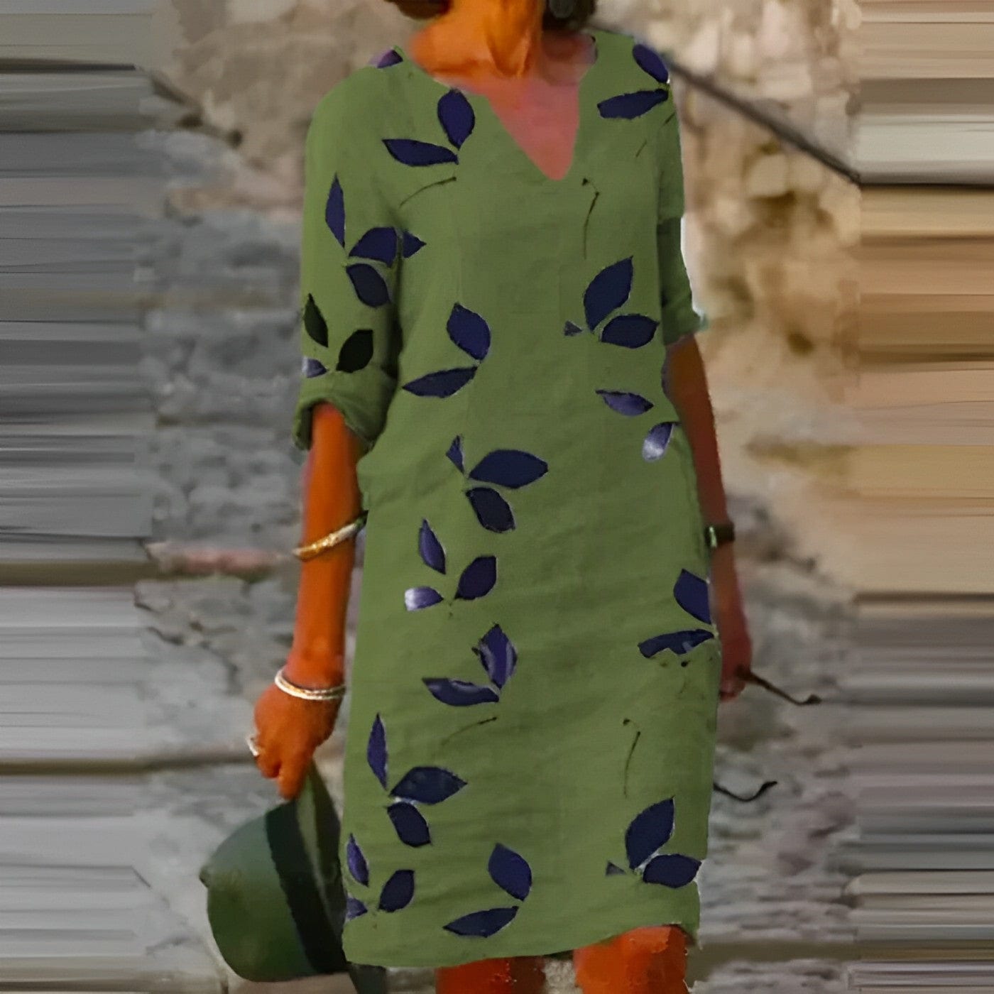 Elle&Vire® - Einzigartiges Kleid mit Blumenmuster