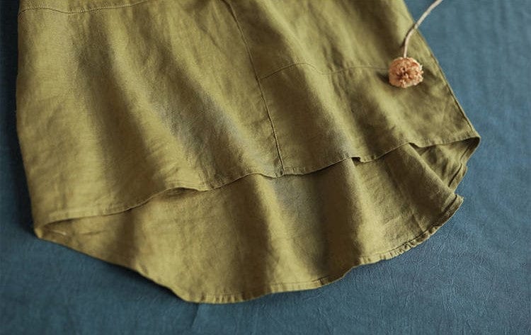 HANAYA - Langärmelige Lockere Bluse 2024