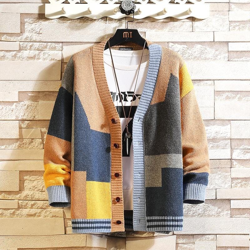 JOHN - V-Ausschnitt Stilvoller Pullover