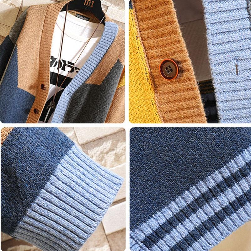 JOHN - V-Ausschnitt Stilvoller Pullover
