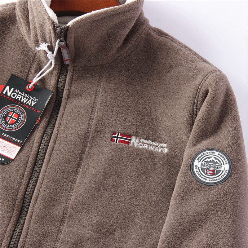 KIEFFER - Plüschkragen-Wärmejacke