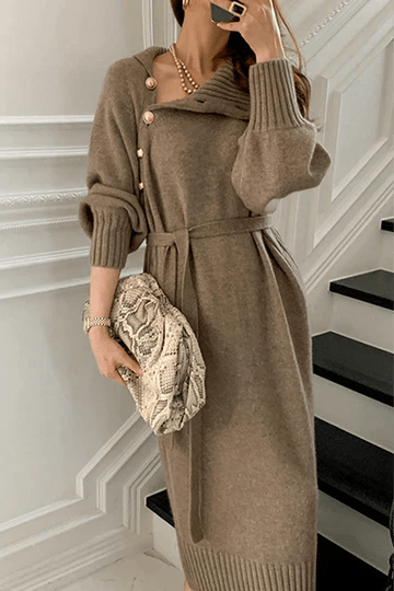 Ade - Rollkragenpullover-Kleid