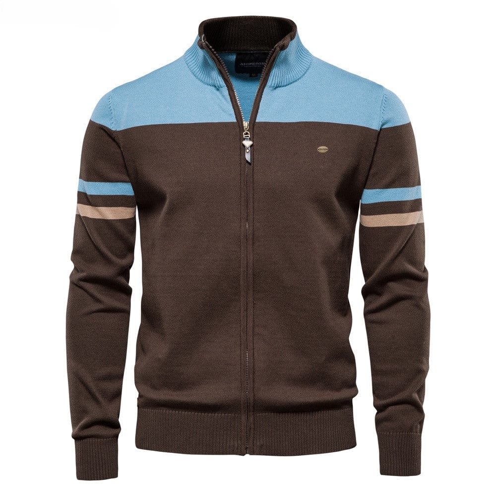 ALBERT - Halbhochkragen-Casual-Pullover