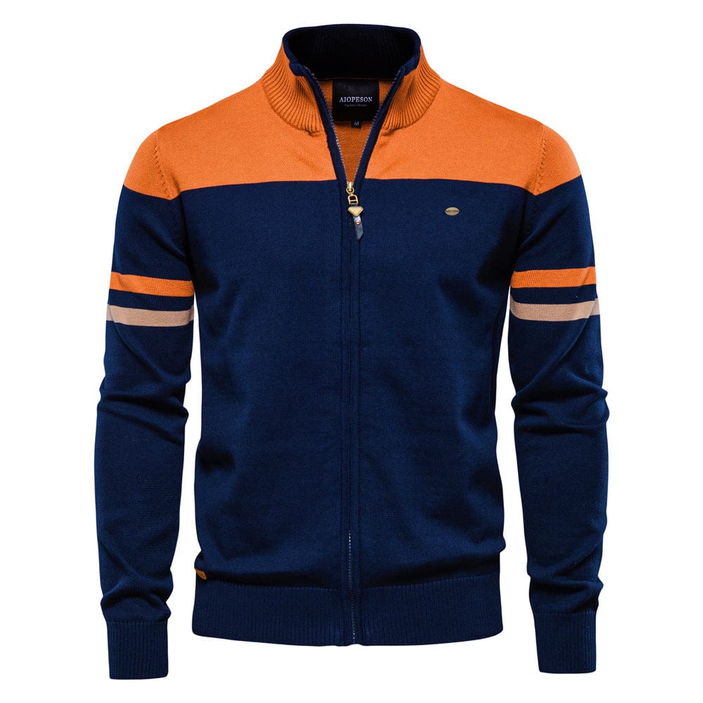 ALBERT - Halbhochkragen-Casual-Pullover