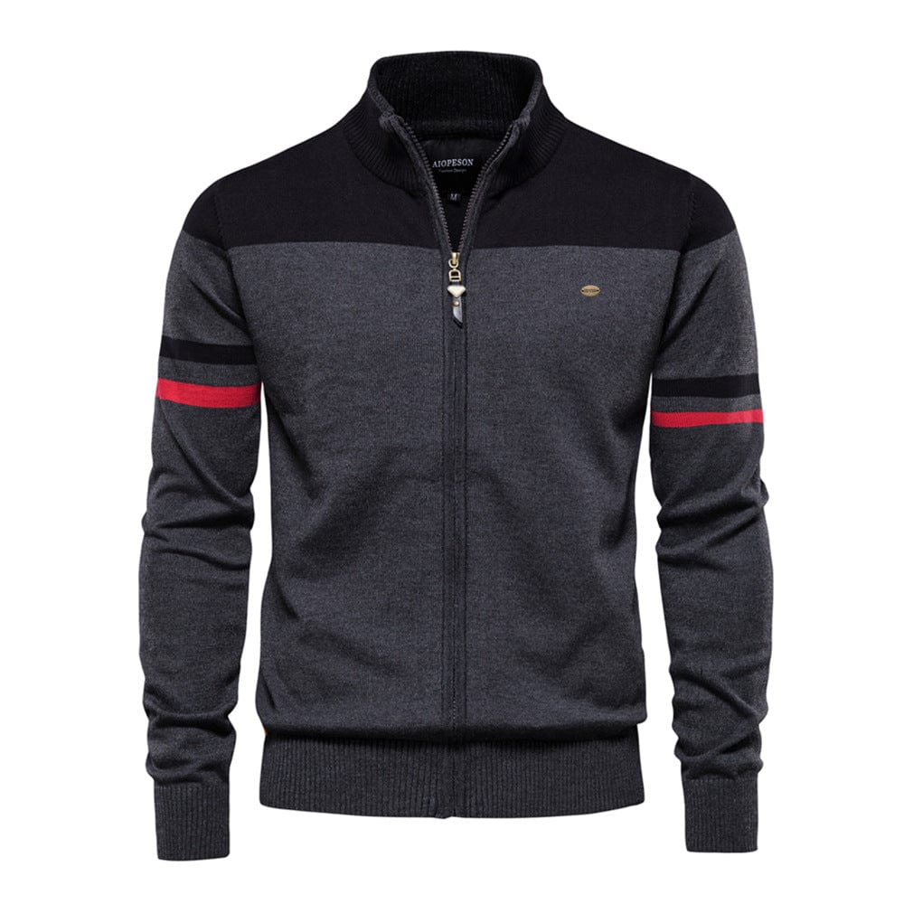 ALBERT - Halbhochkragen-Casual-Pullover