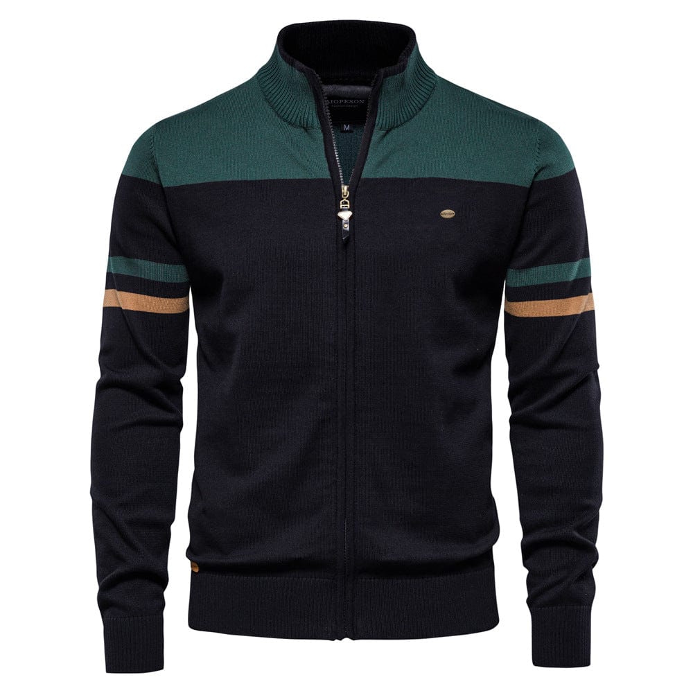 ALBERT - Halbhochkragen-Casual-Pullover