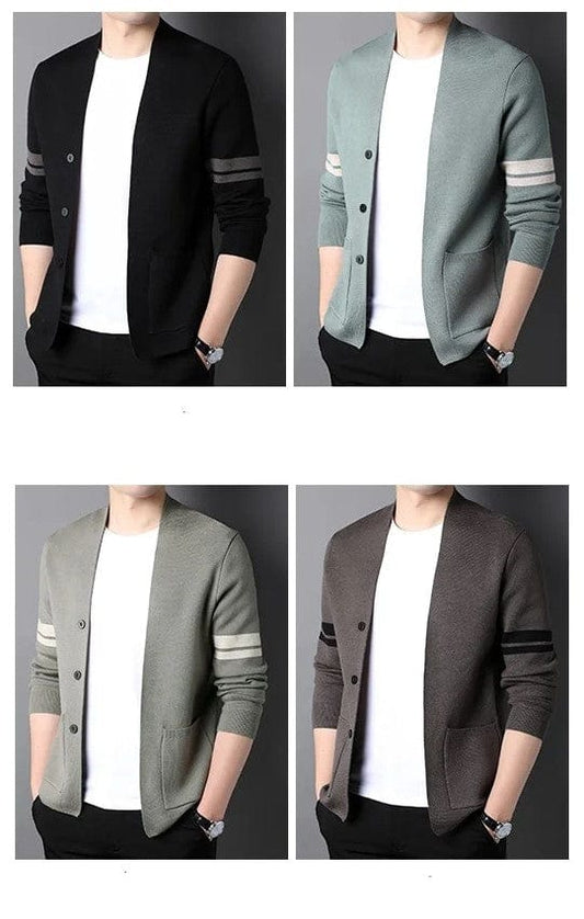 BALDUR - Luxuriöser Strick-Cardigan-Pullover