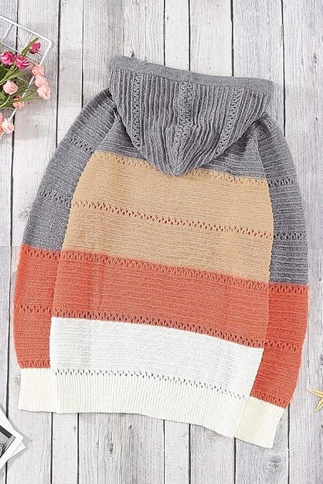 BIANCA - Patchwork-Kapuzenpullover 2024