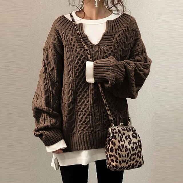 Elle&Vire® - Eleganter Strickpullover