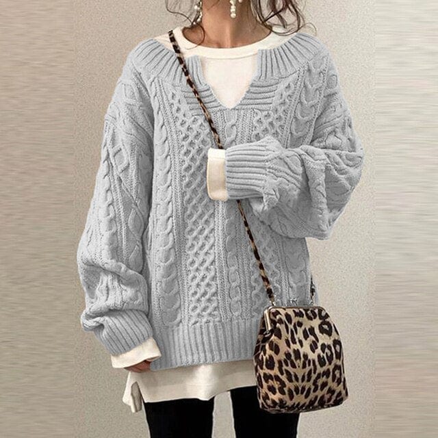 Elle&Vire® - Eleganter Strickpullover