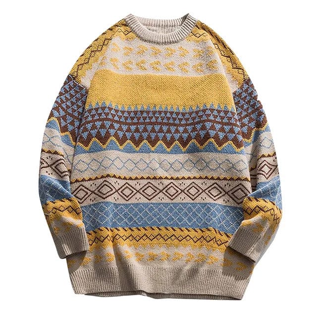 ERNEST - Retro-Lässiger Strickpullover 2024