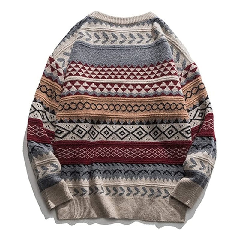 ERNEST - Retro-Lässiger Strickpullover 2024