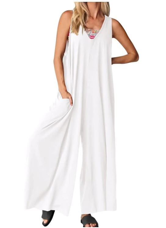 GEL - Sommer Jumpsuit mit weitem Bein