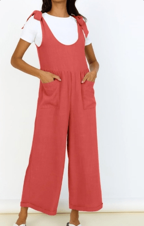 GELLIE - Minimalistischer Träger-Jumpsuit