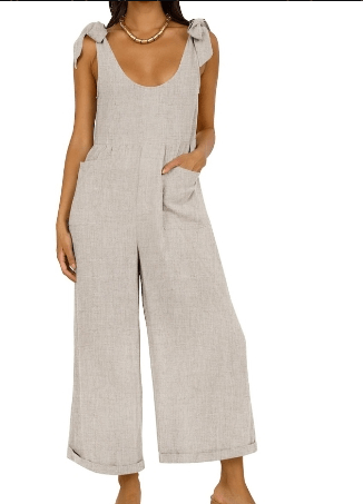 GELLIE - Minimalistischer Träger-Jumpsuit