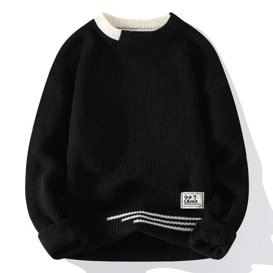 GINO - Vintage Rundhals-Pullover