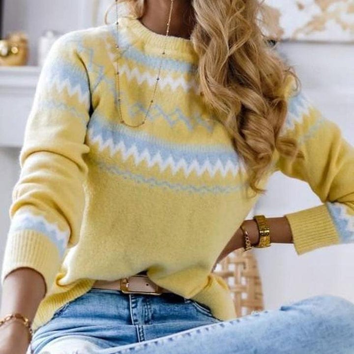 Inès Lavigne® - Eleganter Strickpullover