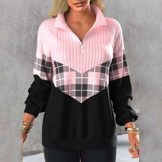 Iris A'leurs® - Rosa modischer Pullover