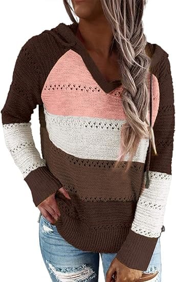 JAICA - Patchwork-Kapuzenpullover 2024