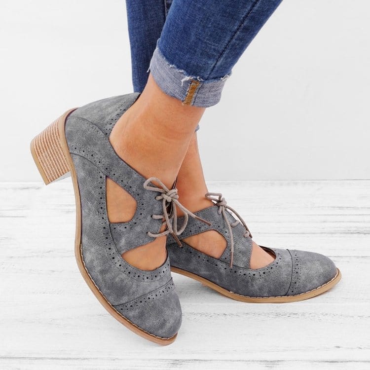 JUDY - Leder-Schuhe im Mittelalterstil