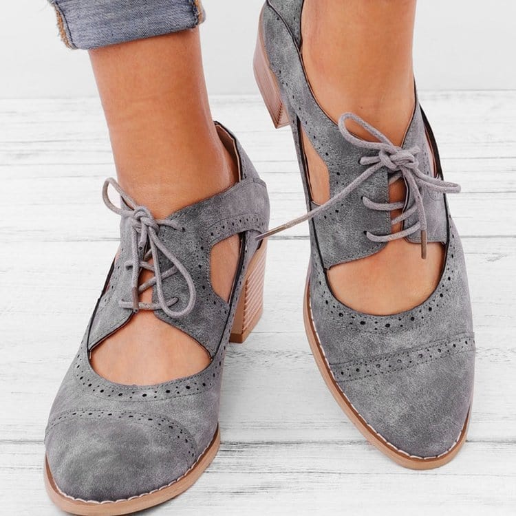 JUDY - Leder-Schuhe im Mittelalterstil