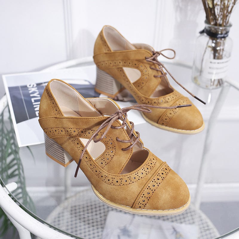 JUDY - Leder-Schuhe im Mittelalterstil