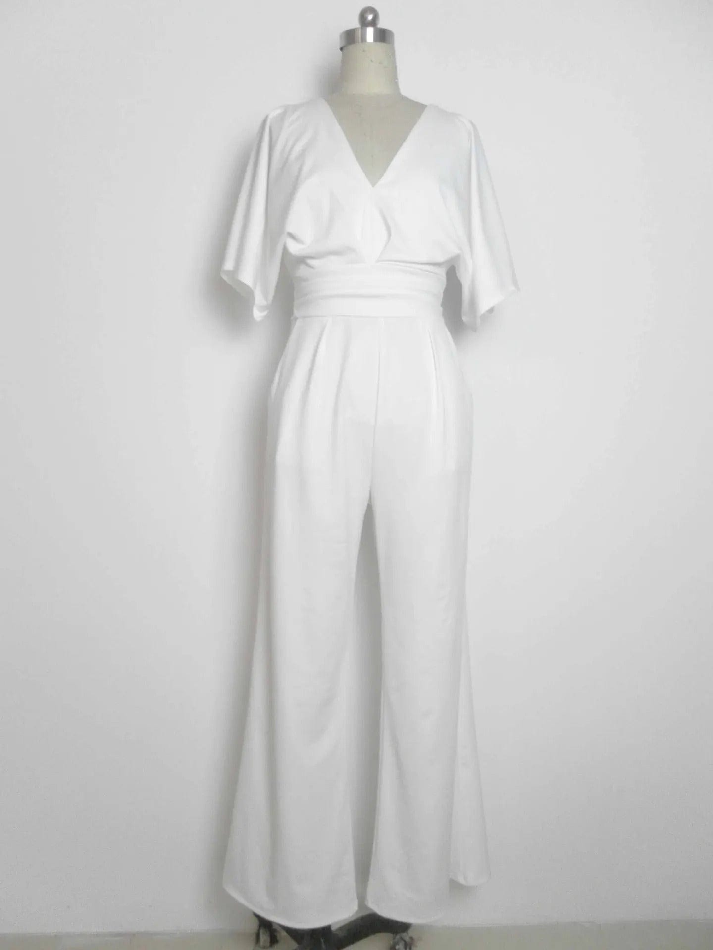 KAREN- Eleganter V-Ausschnitt Jumpsuit