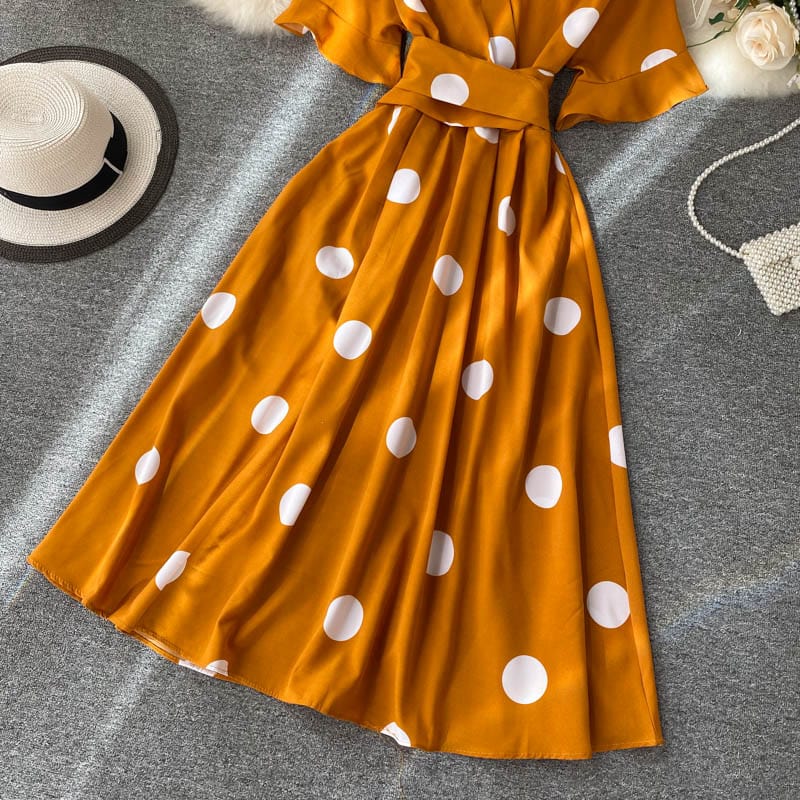 KARYLLE - Sommerliches Vintage-Baumwollkleid