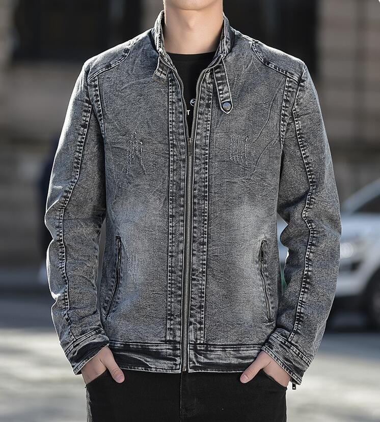 KYZER - Jeansjacke mit lässiger Stickerei 2024