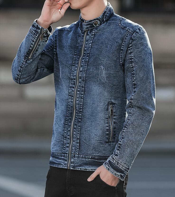 KYZER - Jeansjacke mit lässiger Stickerei