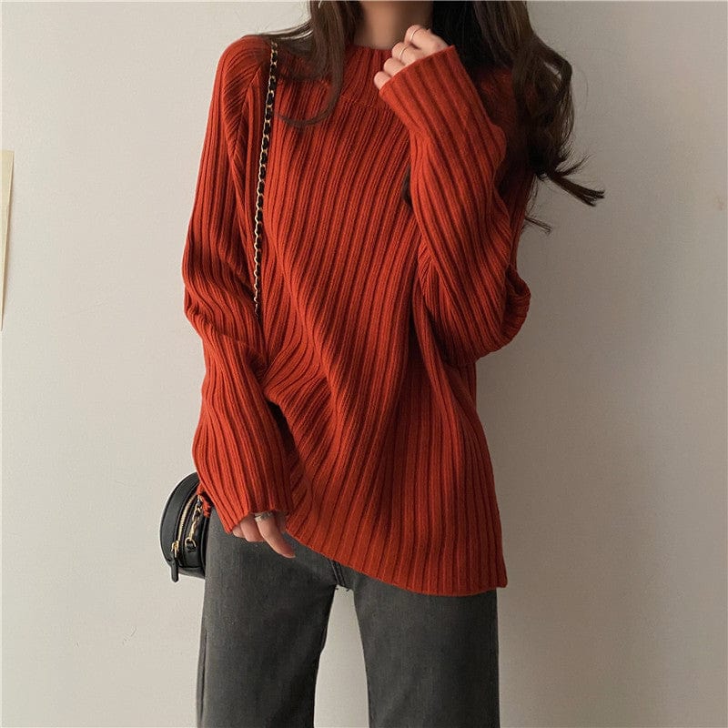 LALA - Dick gestrickter Pullover