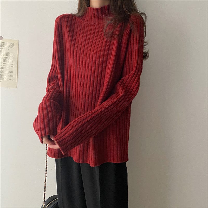 LALA - Dick gestrickter Pullover