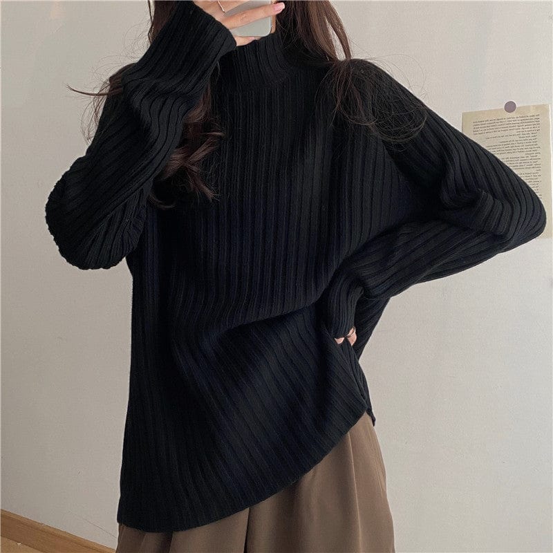 LALA - Dick gestrickter Pullover