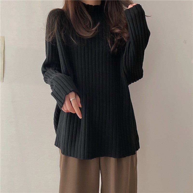 LALA - Dick gestrickter Pullover