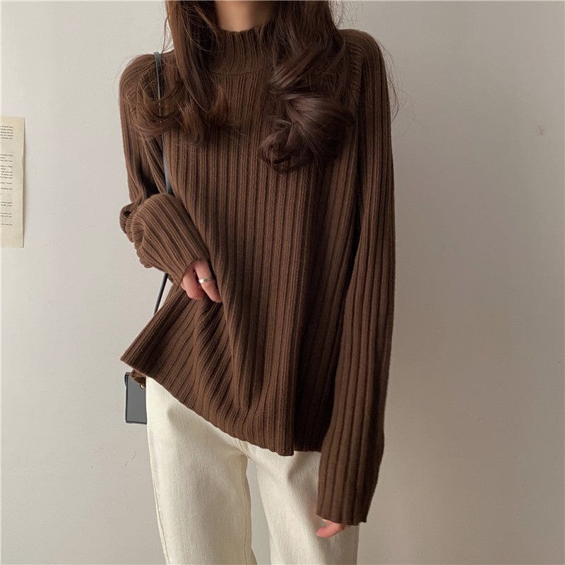 LALA - Dick gestrickter Pullover