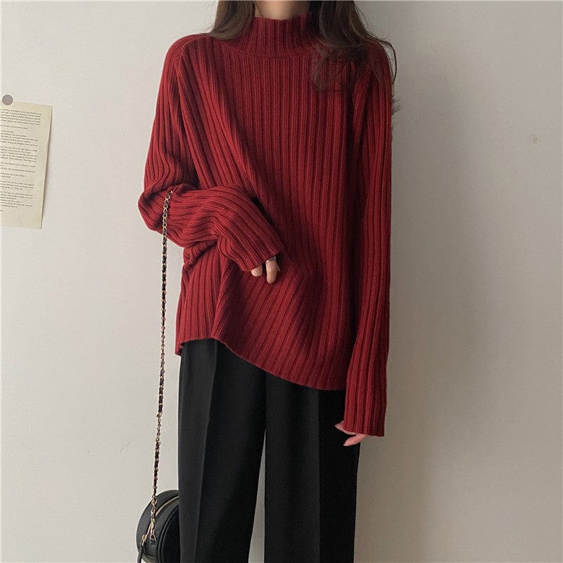 LALA - Dick gestrickter Pullover