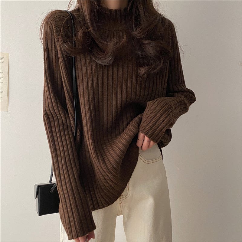 LALA - Dick gestrickter Pullover