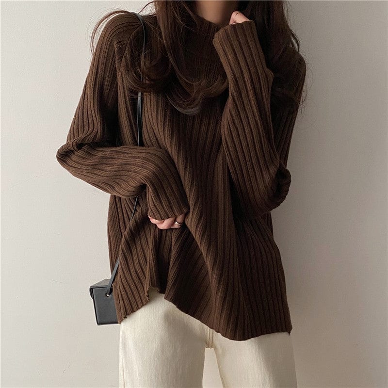 LALA - Dick gestrickter Pullover