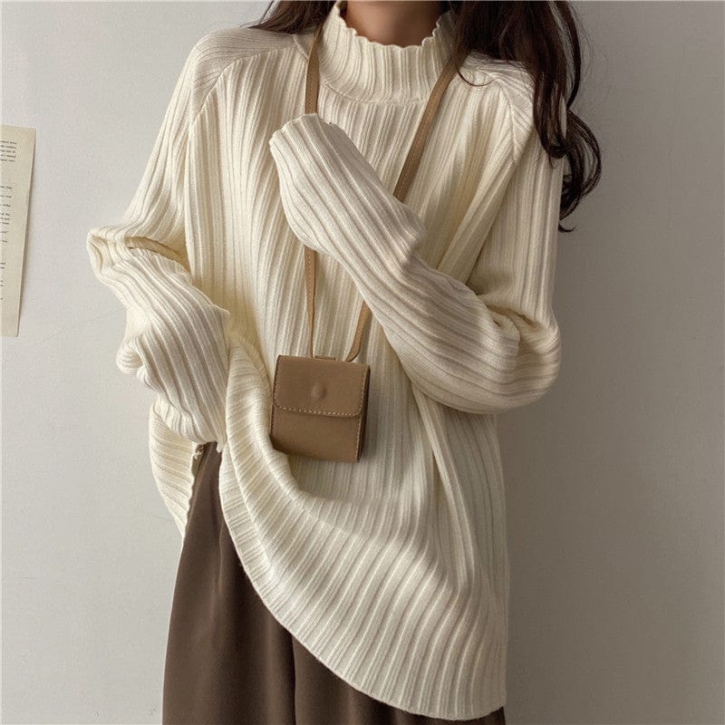 LALA - Dick gestrickter Pullover