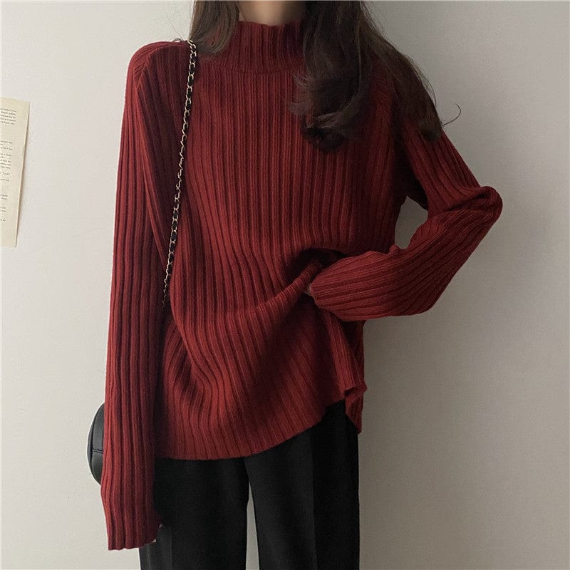 LALA - Dick gestrickter Pullover