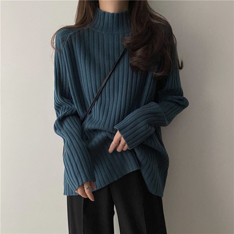 LALA - Dick gestrickter Pullover
