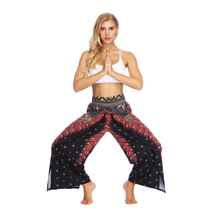 LILI - Sexy Bedruckte Locker Yoga Hosen